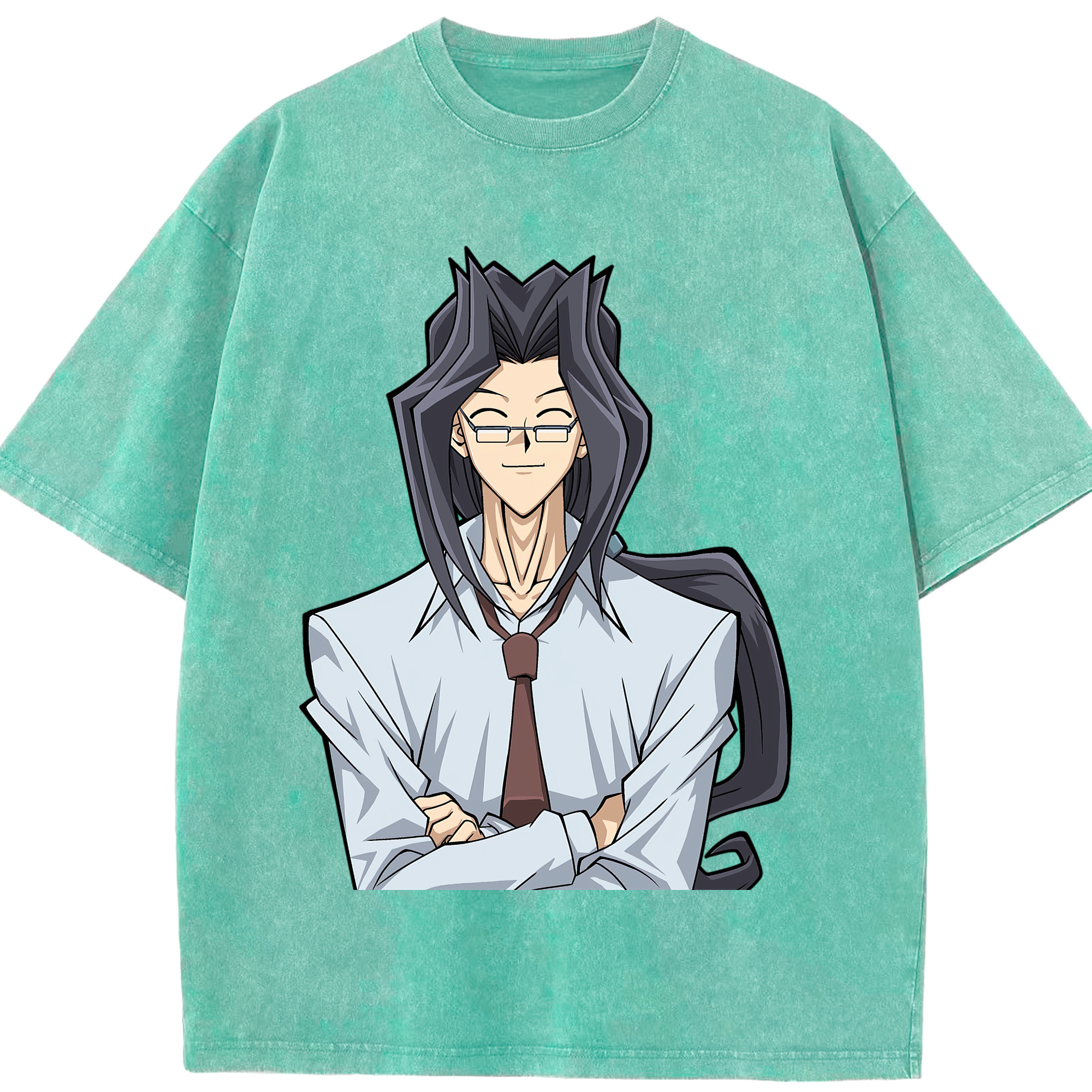 （画像用） 遊☆戯☆王 Yu-Gi-Oh! 綿100% ヴィンテージ風 半袖Tシャツ（フロントプリント）